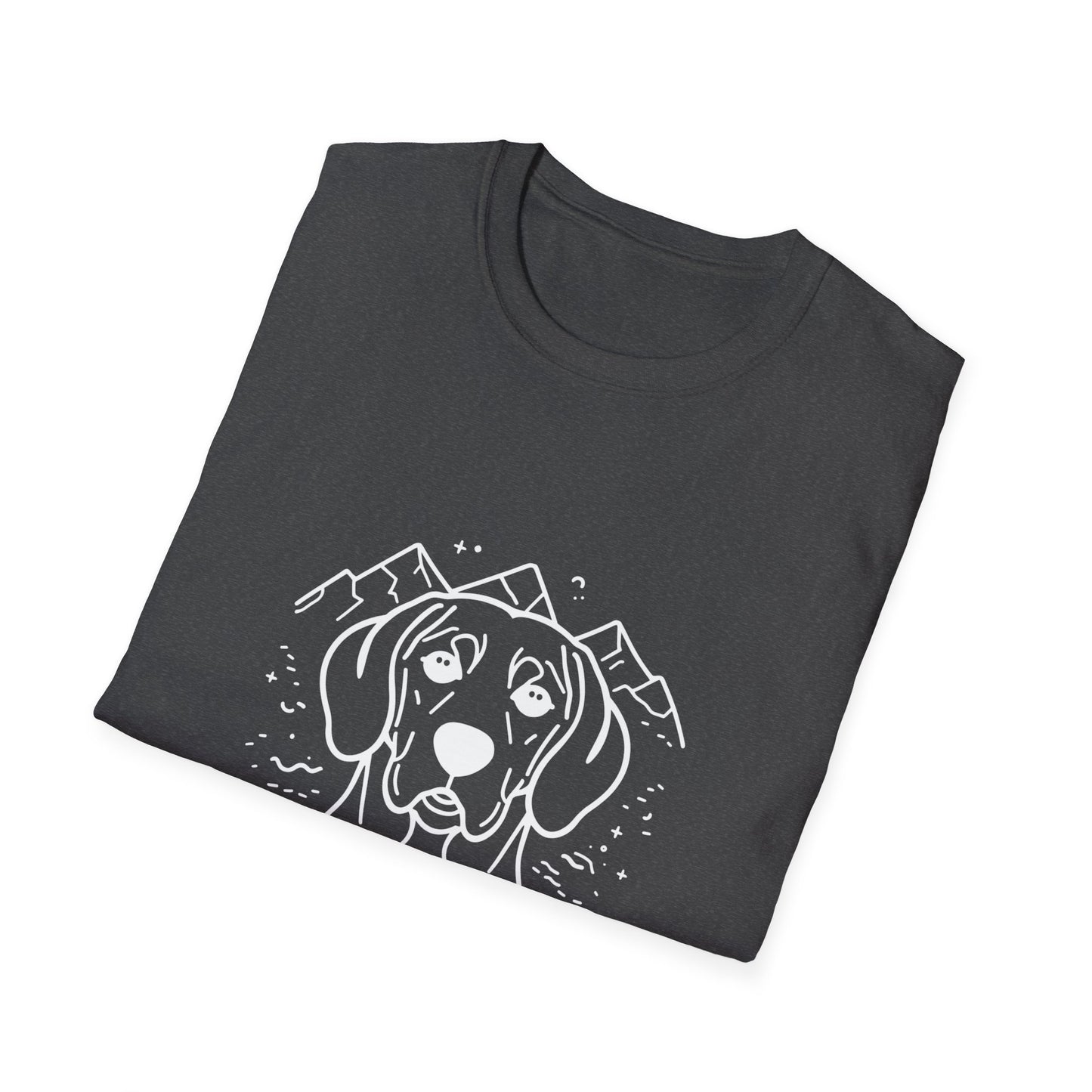 Dog Portrait Line Art Beagle