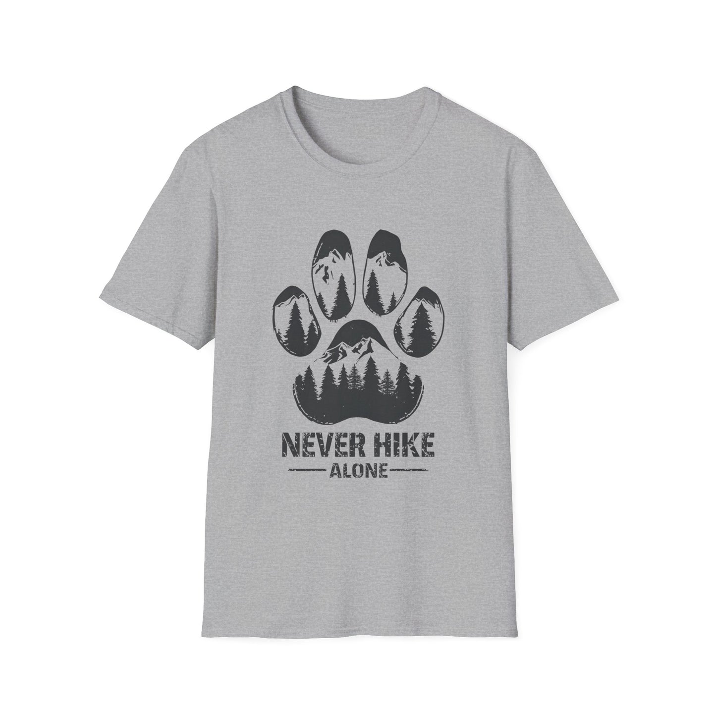 Never Hike Alone PawPrint