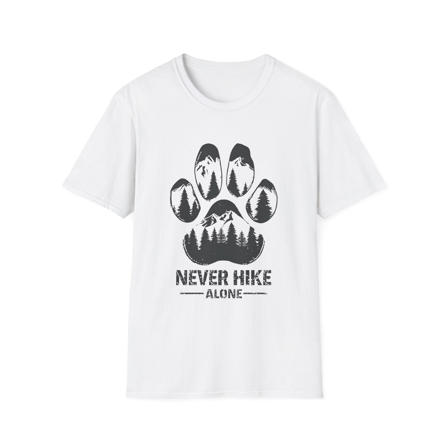 Never Hike Alone PawPrint