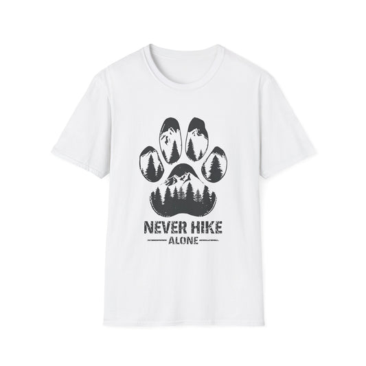 Never Hike Alone PawPrint