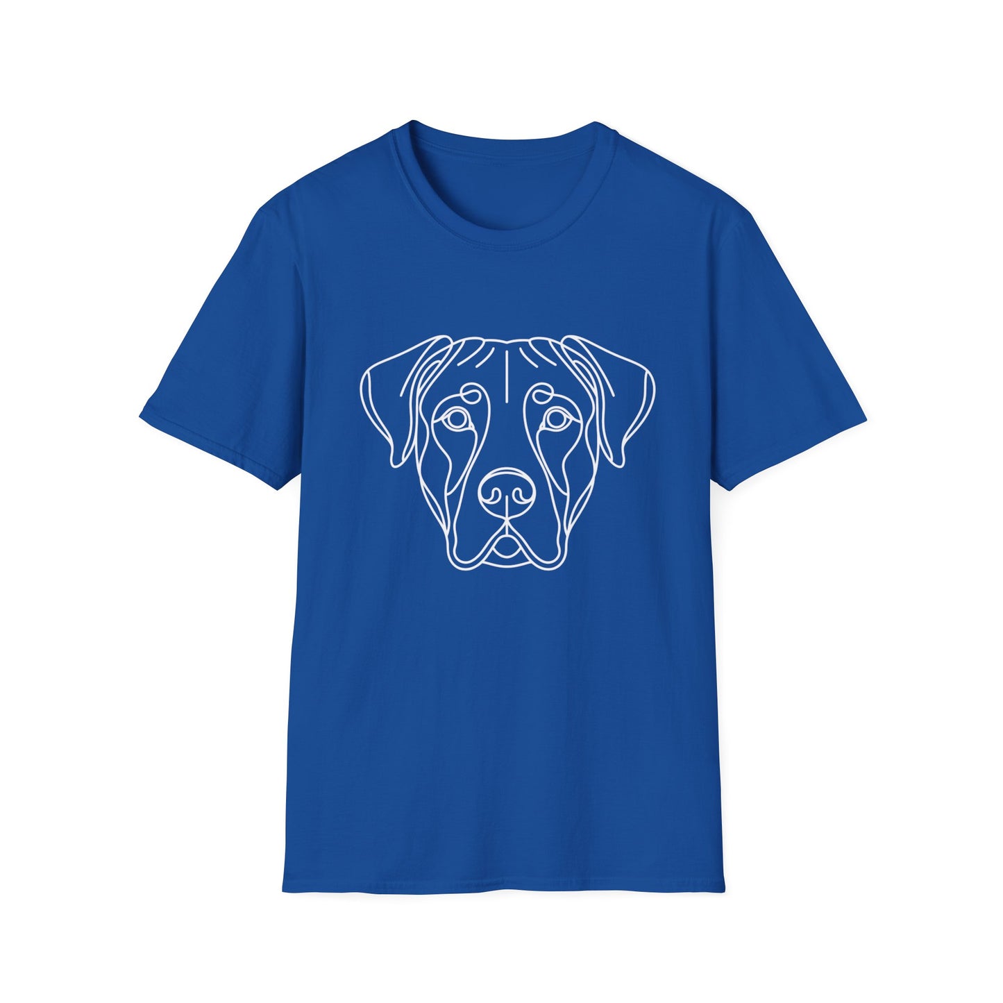 Dog Portrait Line Art
