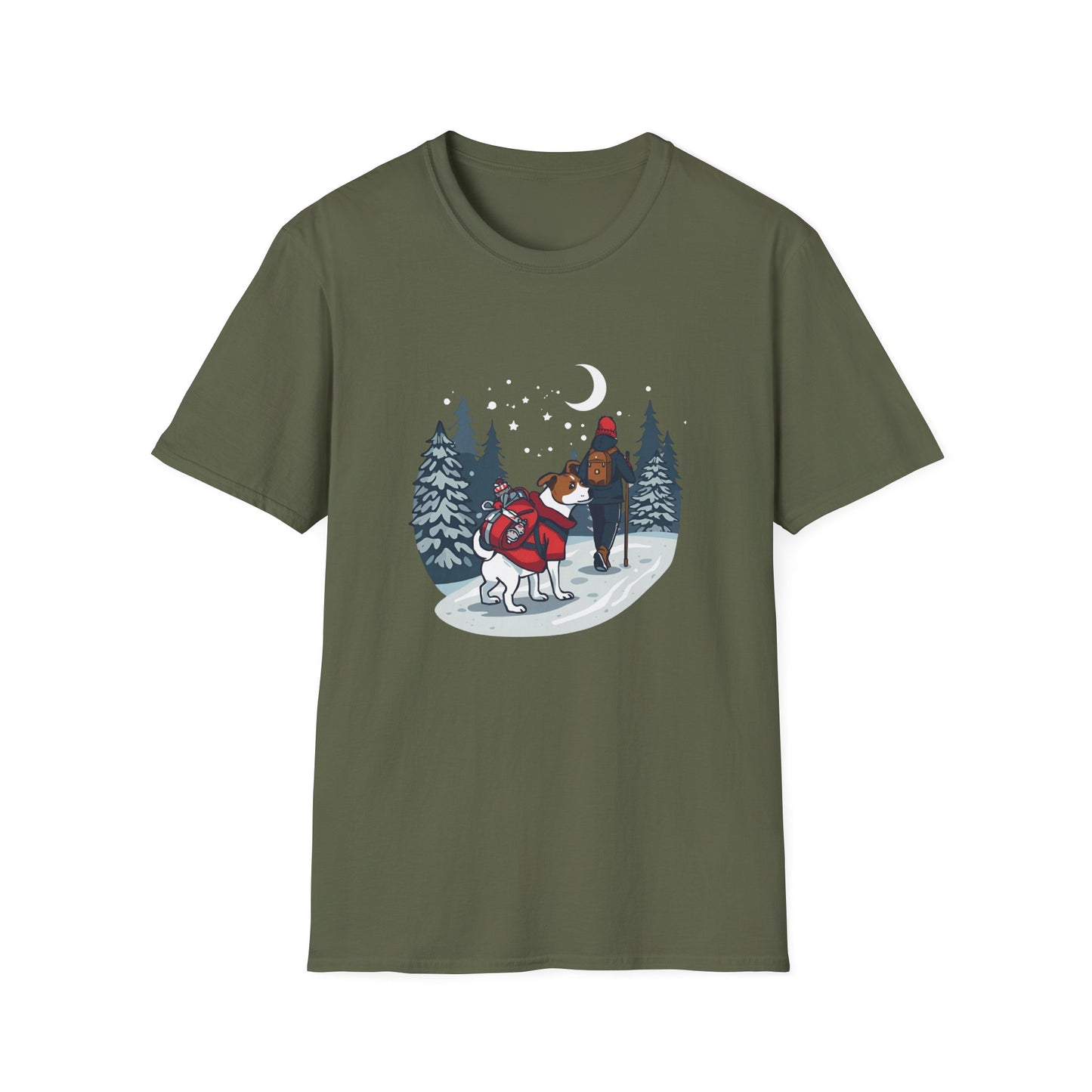 Jack Russell – Christmas Trail Scout - T-Shirt
