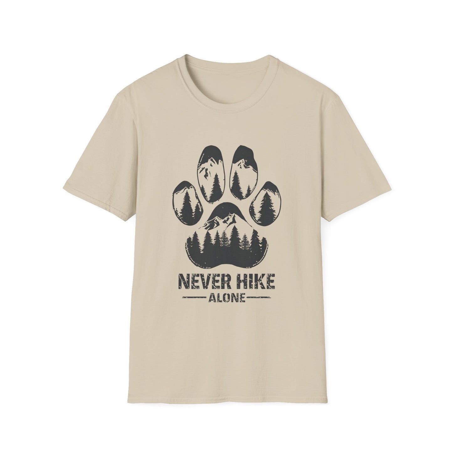 Never Hike Alone PawPrint