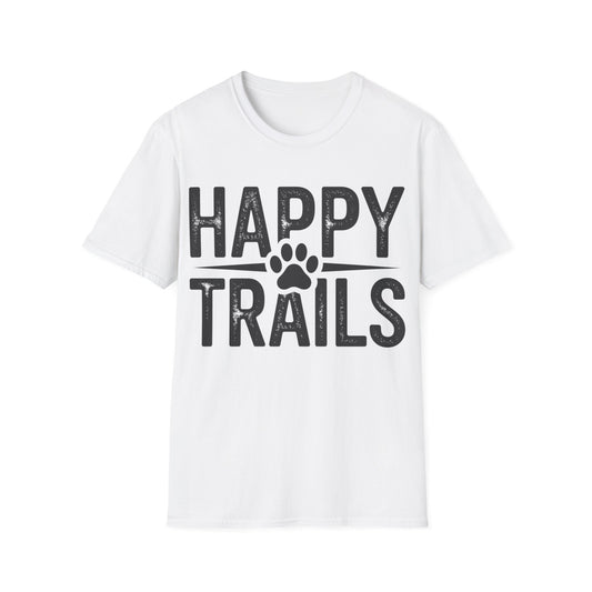 Happy Trails Text T-Shirt