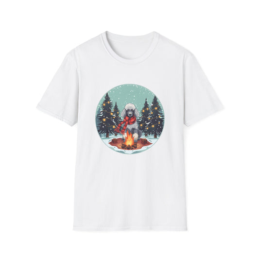 Poodle – Campfire Christmas T-shirt