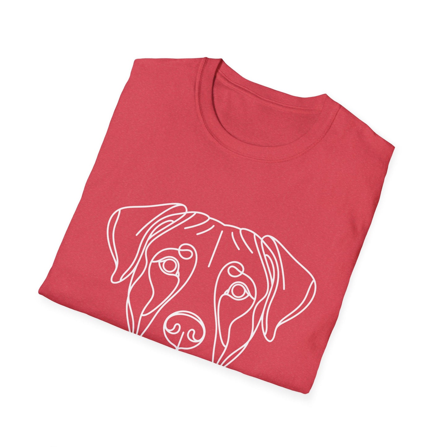 Dog Portrait Line Art