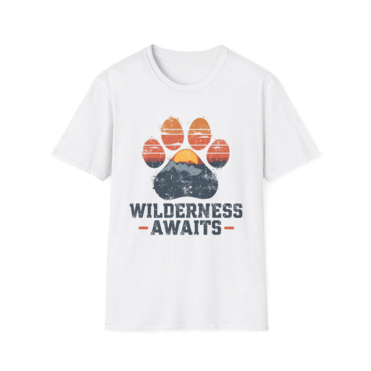 Wilderness Awaits Paw T-Shirt