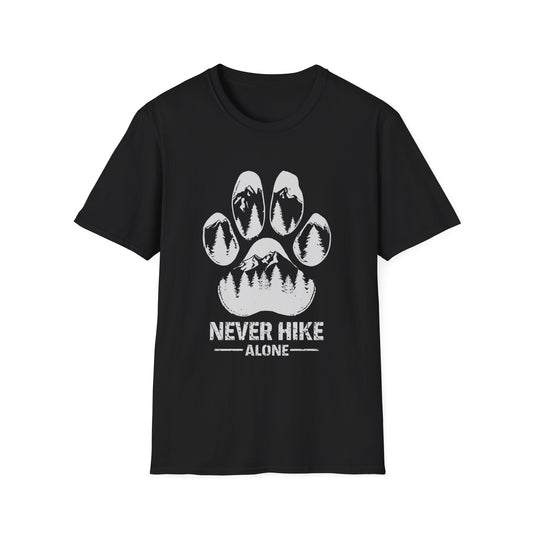 Never Hike Alone PawPrint
