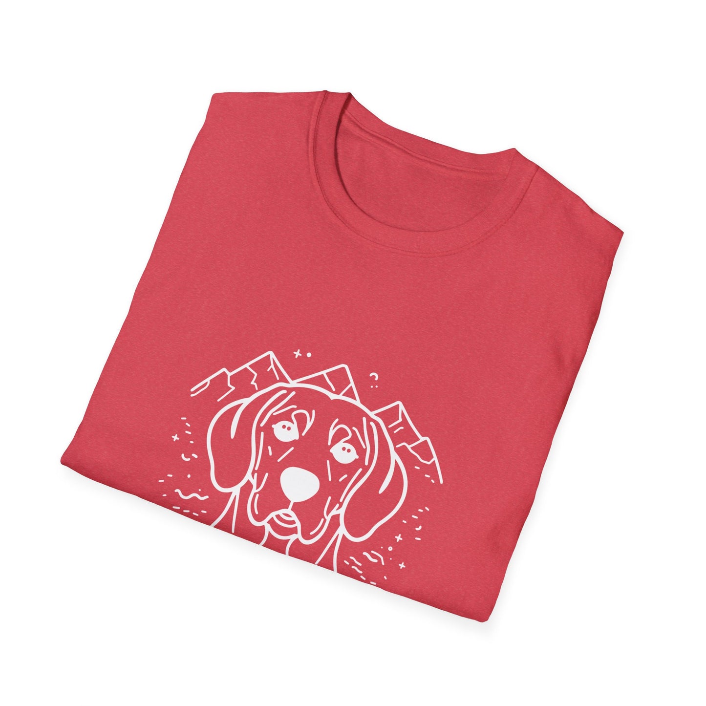 Dog Portrait Line Art Beagle