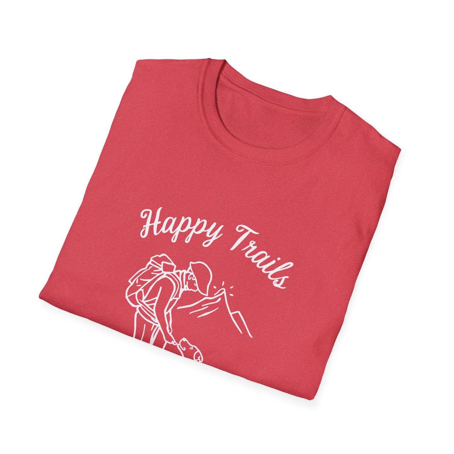 Happy Trails line art