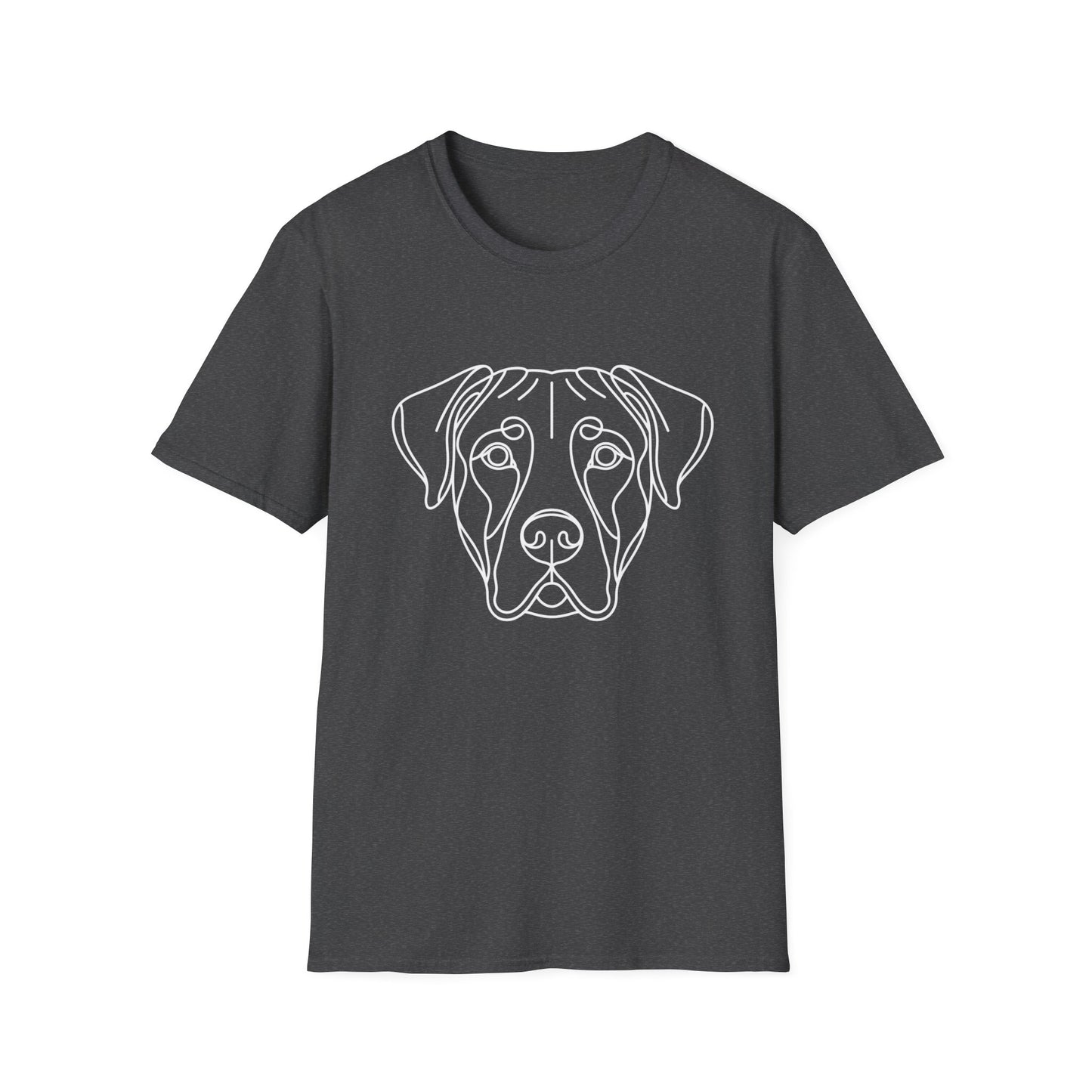Dog Portrait Line Art