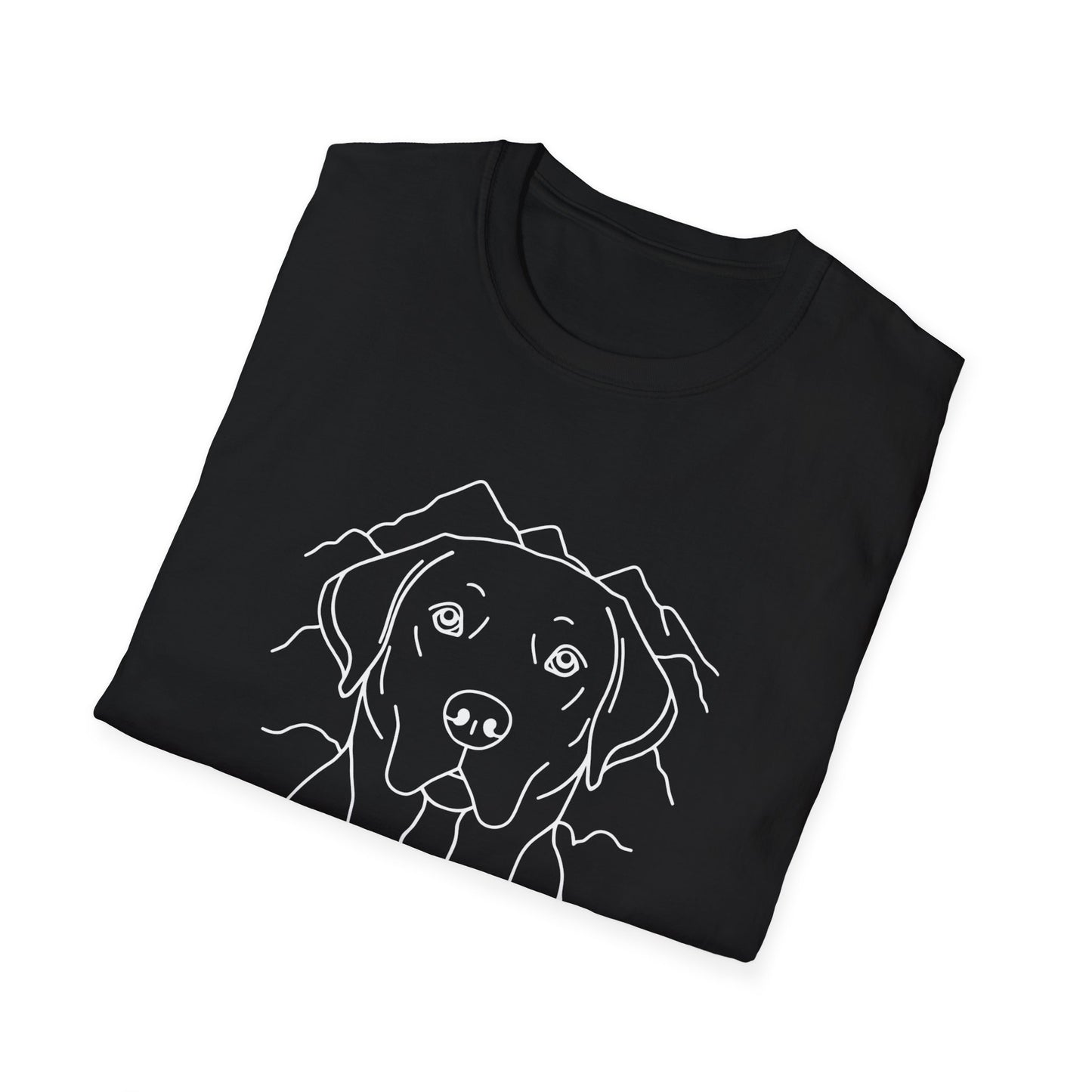 Dog Portrait Line Art Labrador