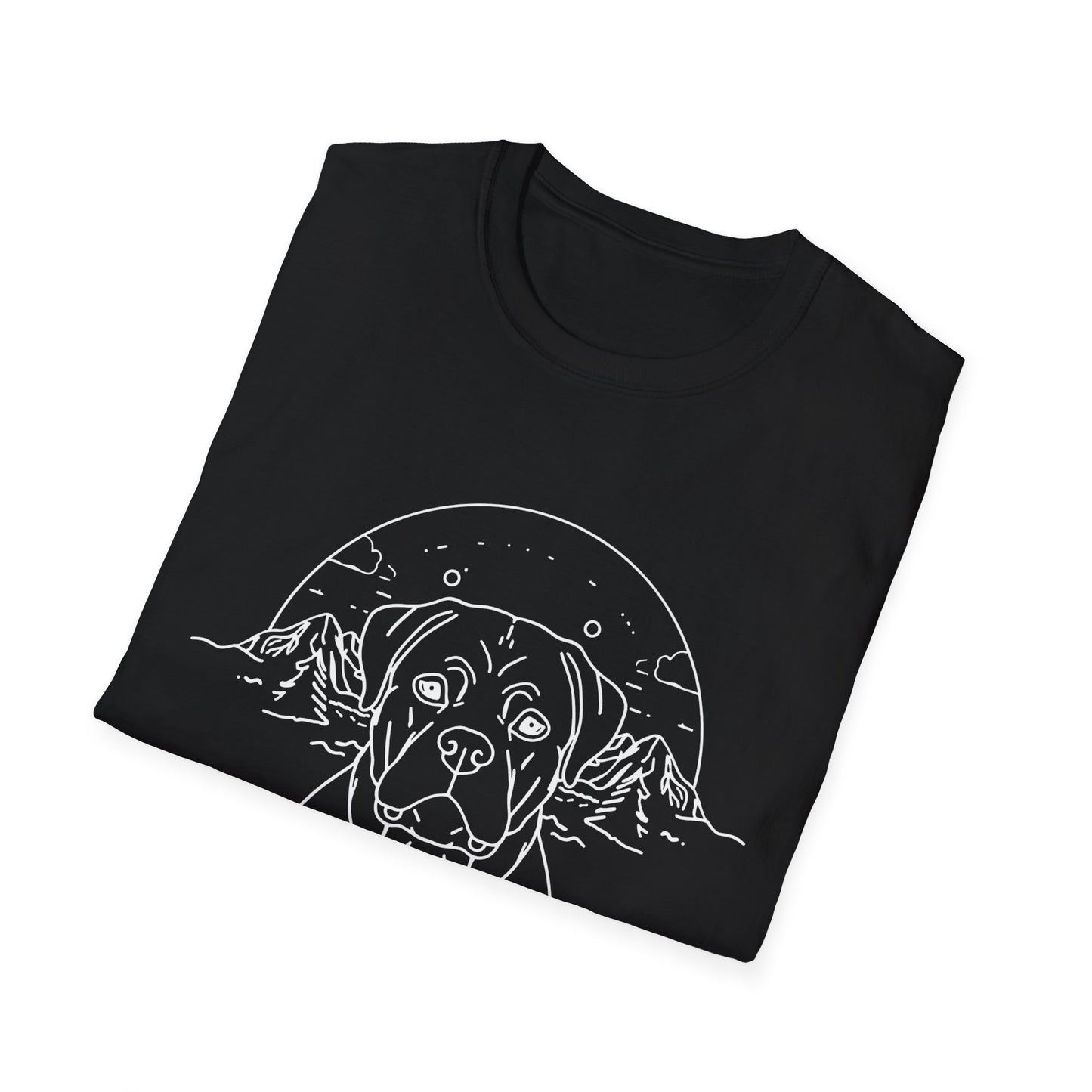 Dog Portrait Line Art Rottweiler