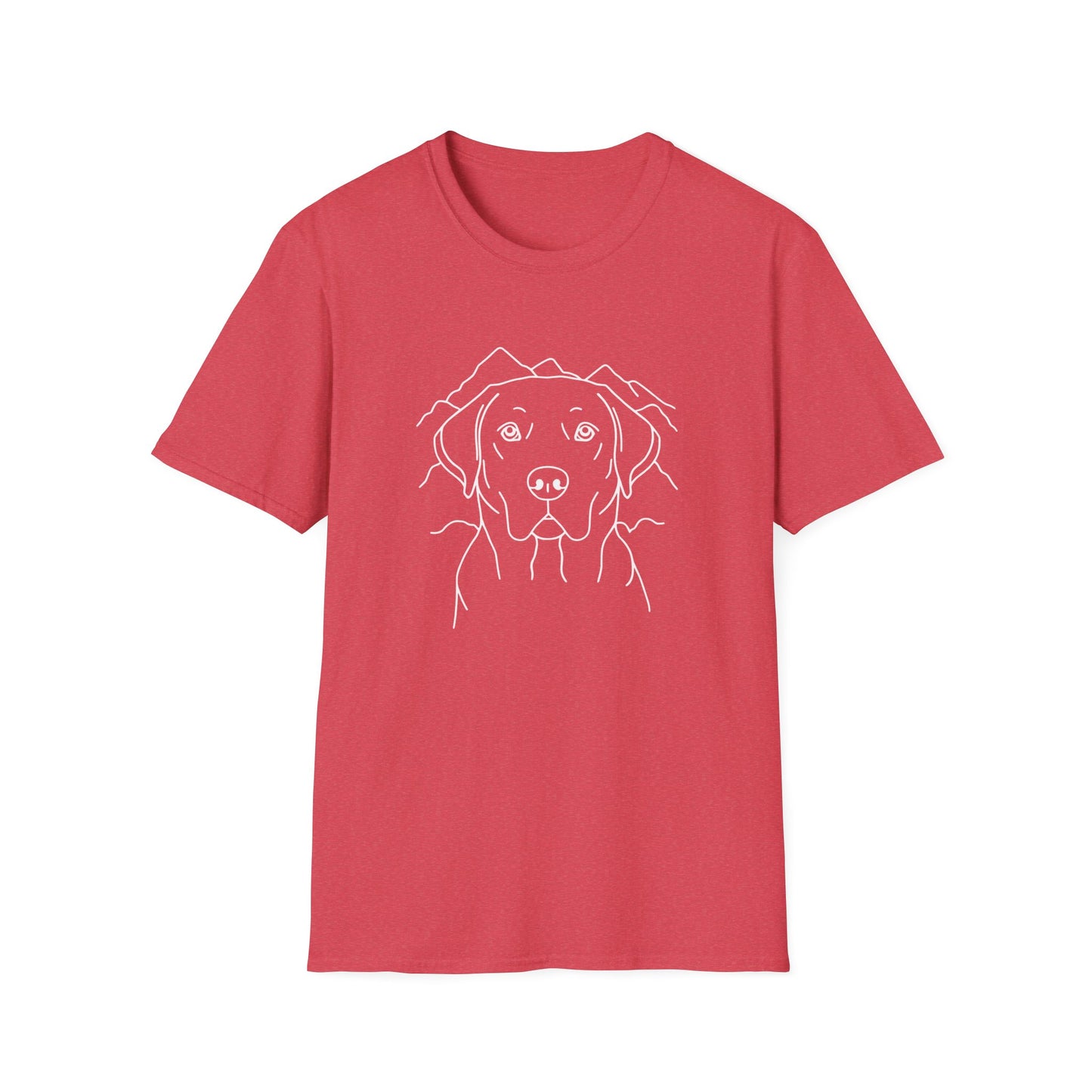 Dog Portrait Line Art Labrador