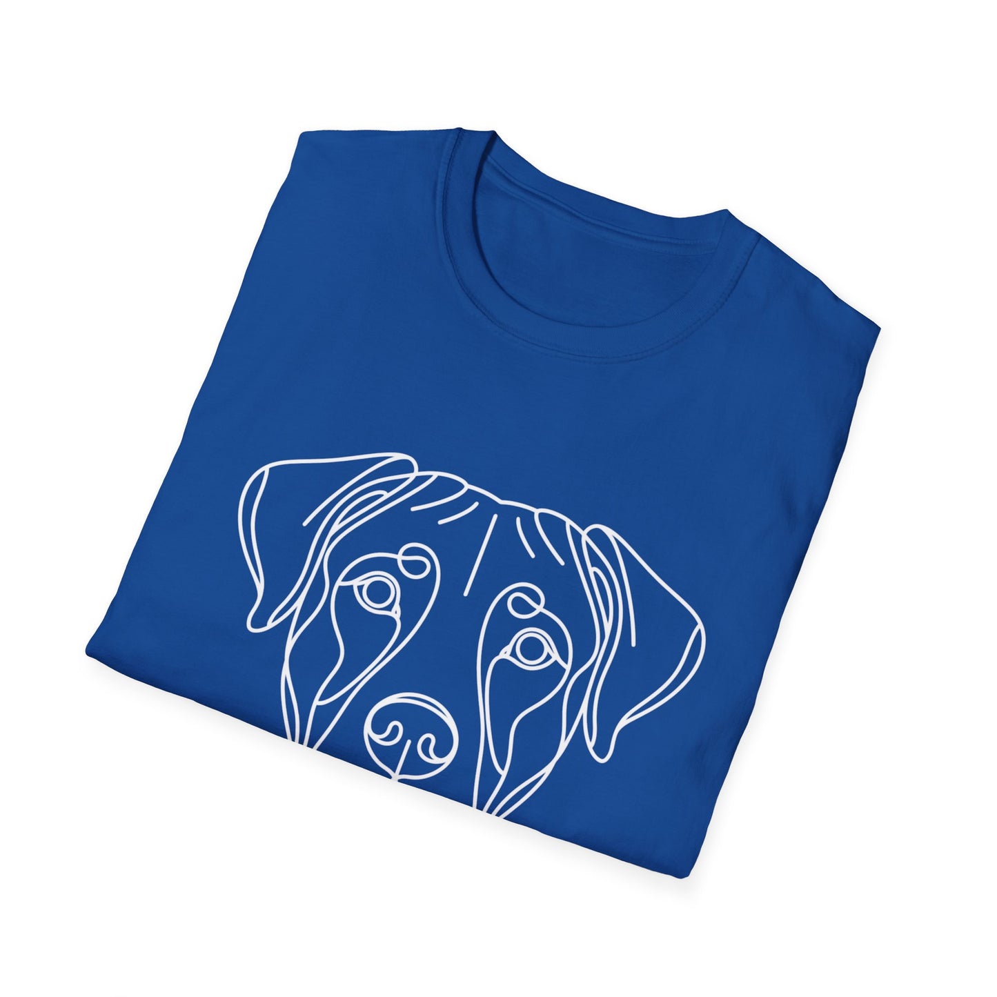 Dog Portrait Line Art