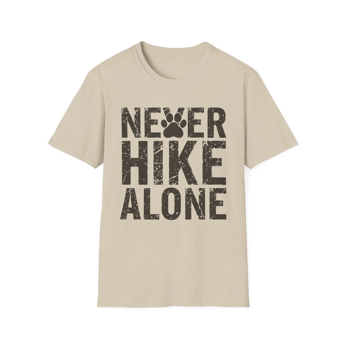 Never Hike Alone text