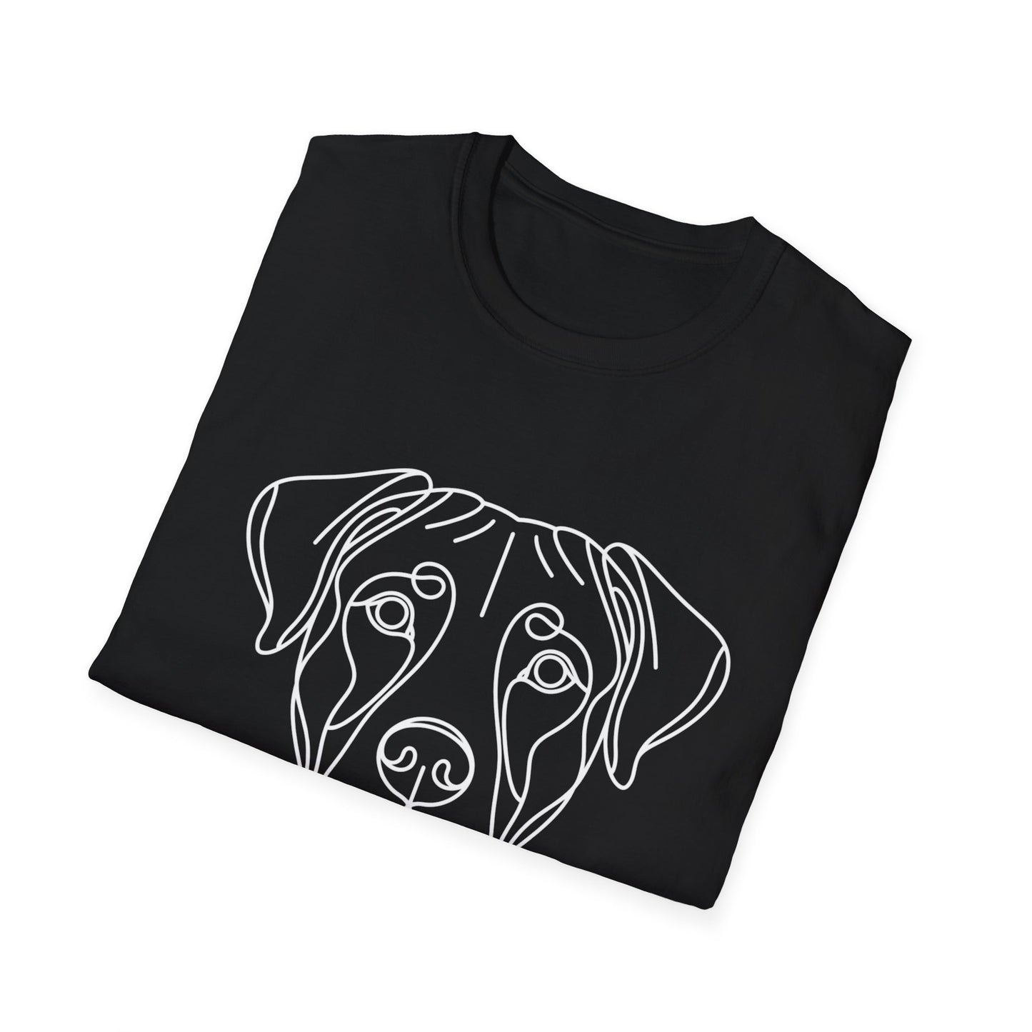 Dog Portrait Line Art