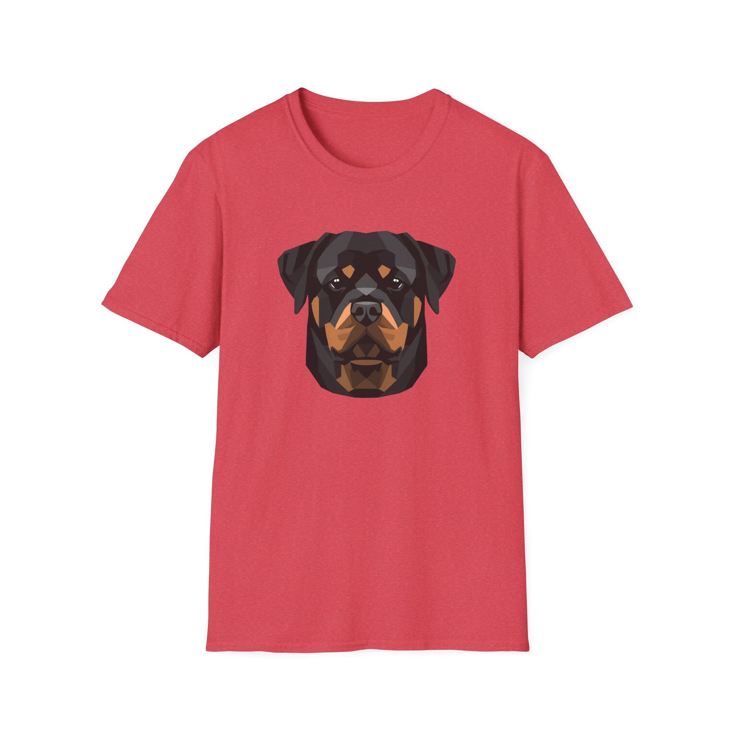 Geometric Rottweiler Head
