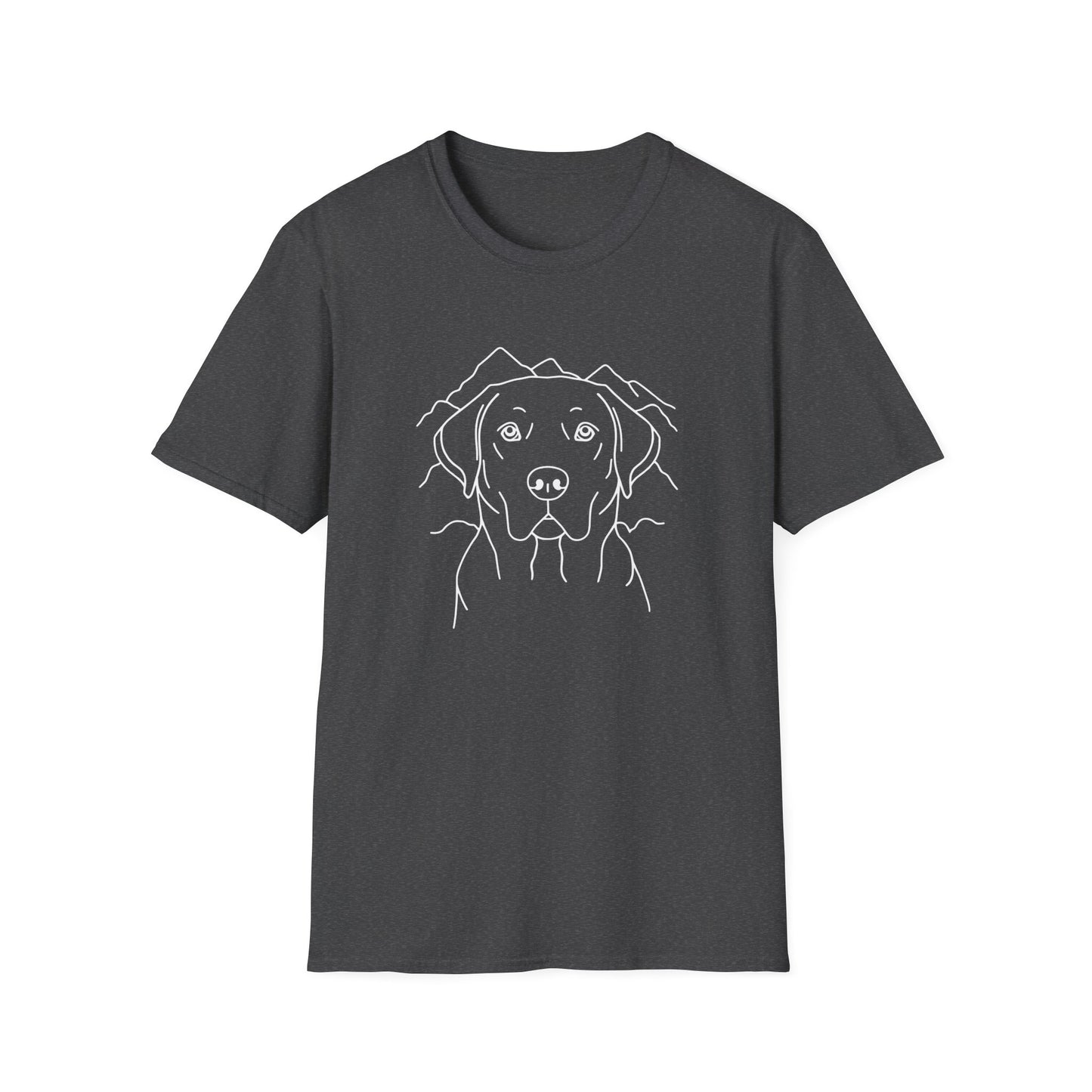 Dog Portrait Line Art Labrador