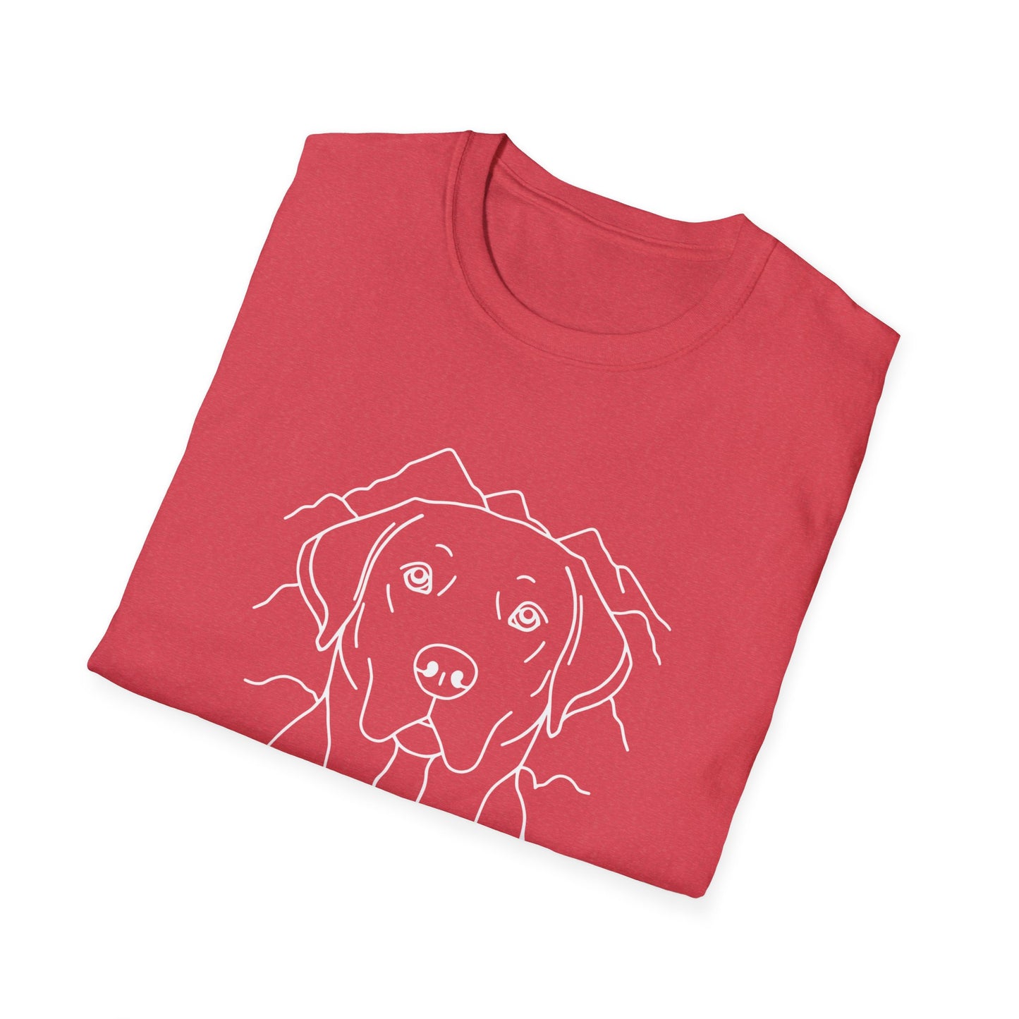 Dog Portrait Line Art Labrador