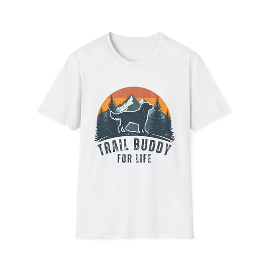 Trail Buddy For Life sunset T-Shirt