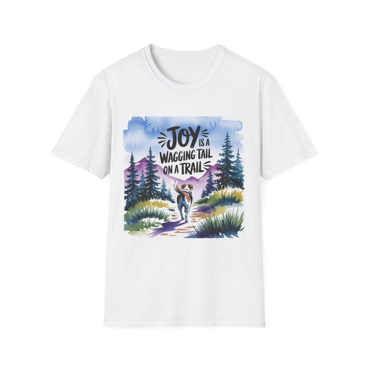 Joy is a Wagging Tail Watercolor T-Shirt