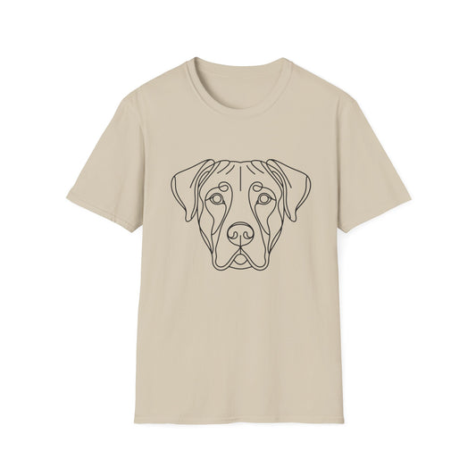Dog Portrait Line Art