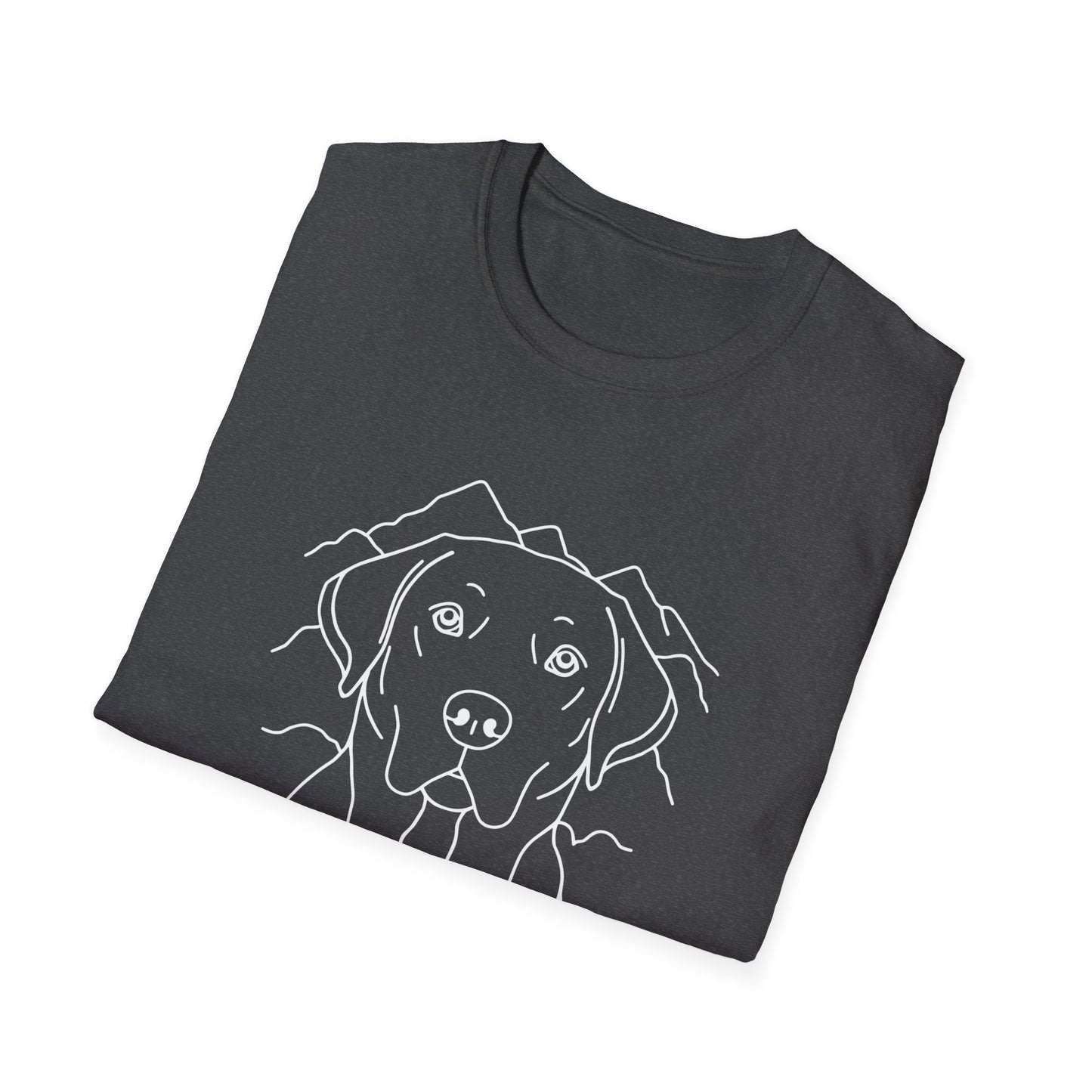 Dog Portrait Line Art Labrador