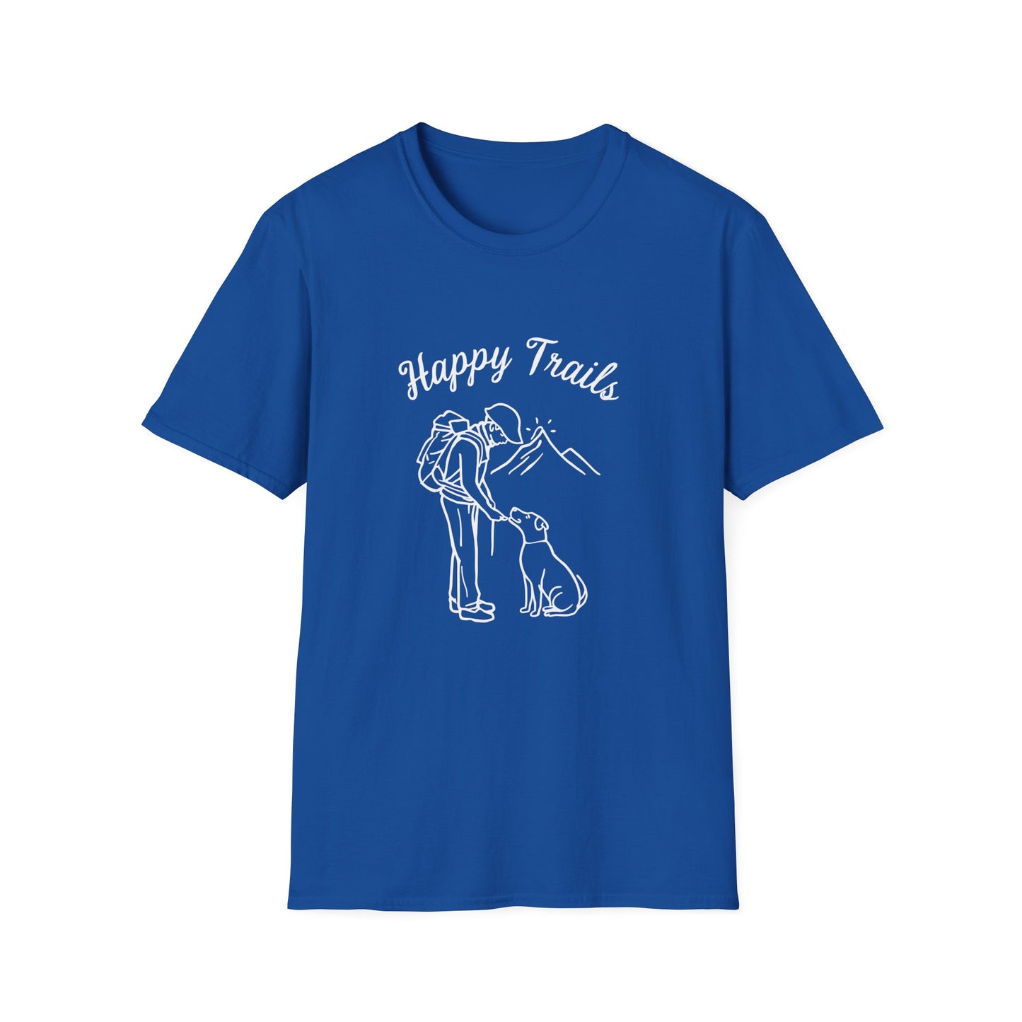 Happy Trails line art