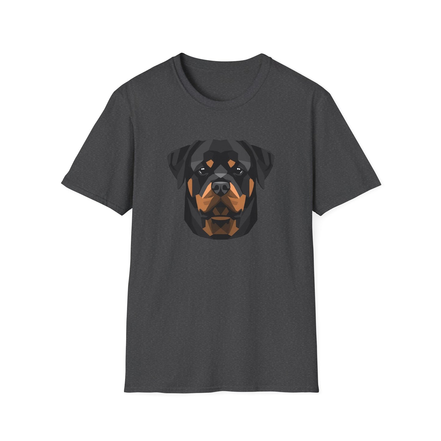 Geometric Rottweiler Head