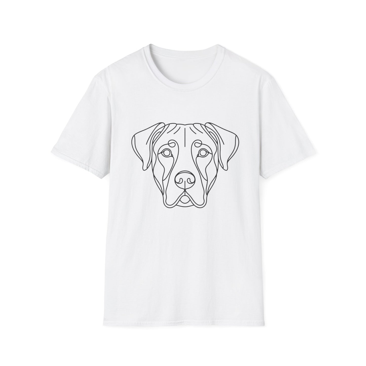 Dog Portrait Line Art