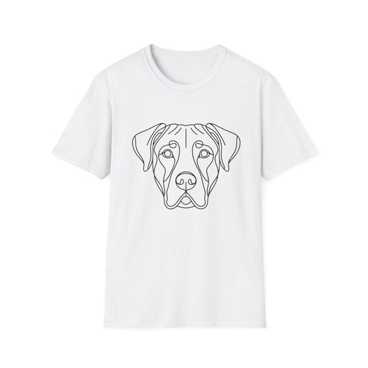 Dog Portrait Line Art