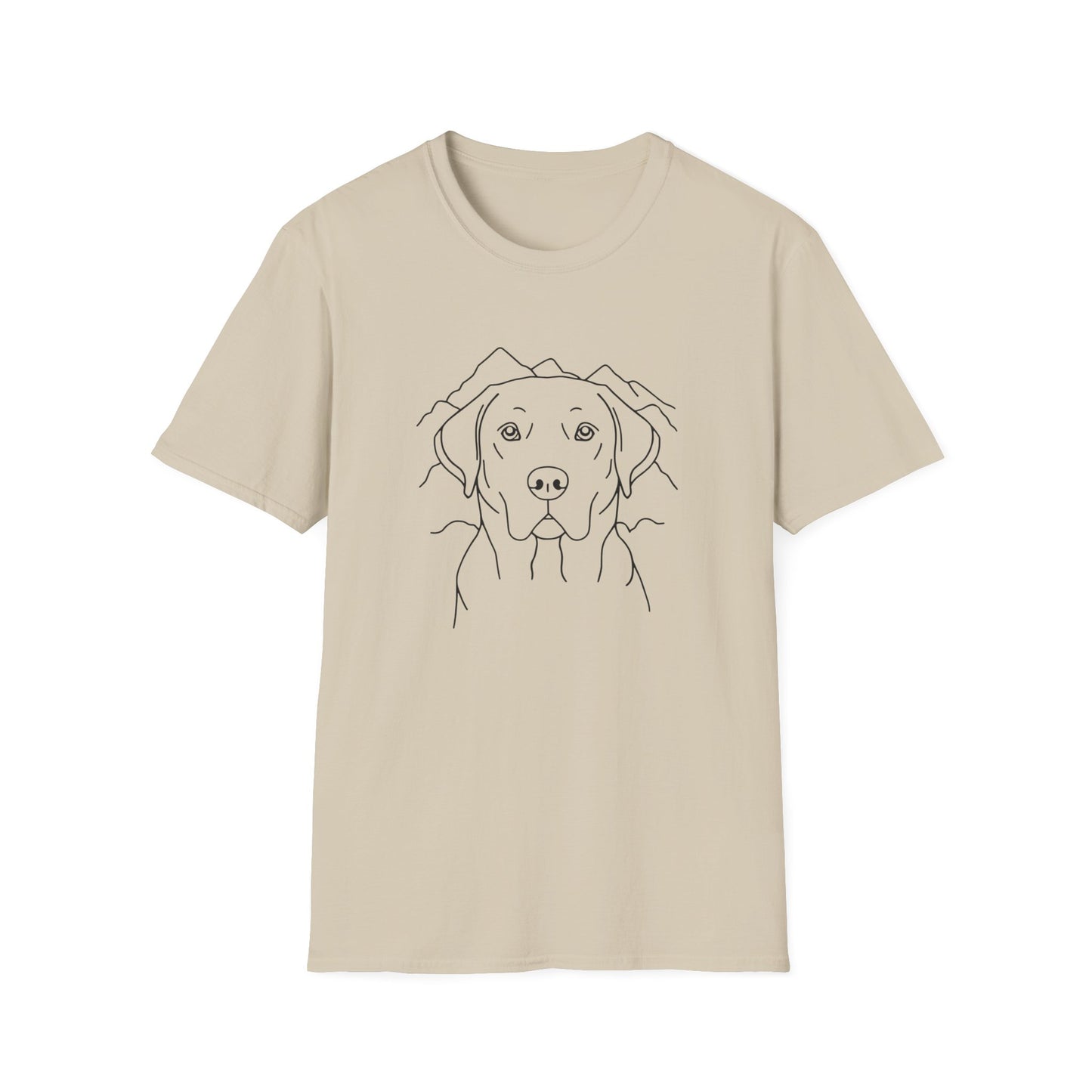 Dog Portrait Line Art Labrador