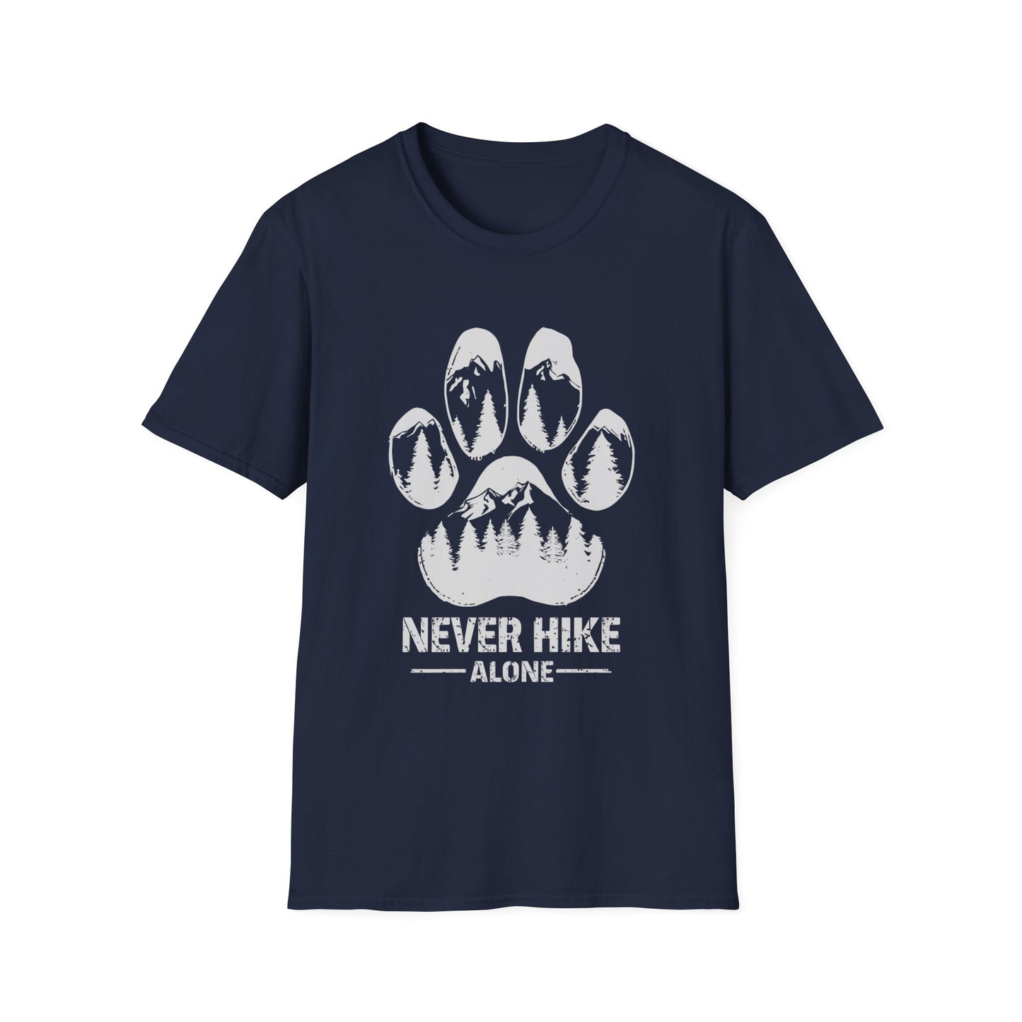 Never Hike Alone PawPrint
