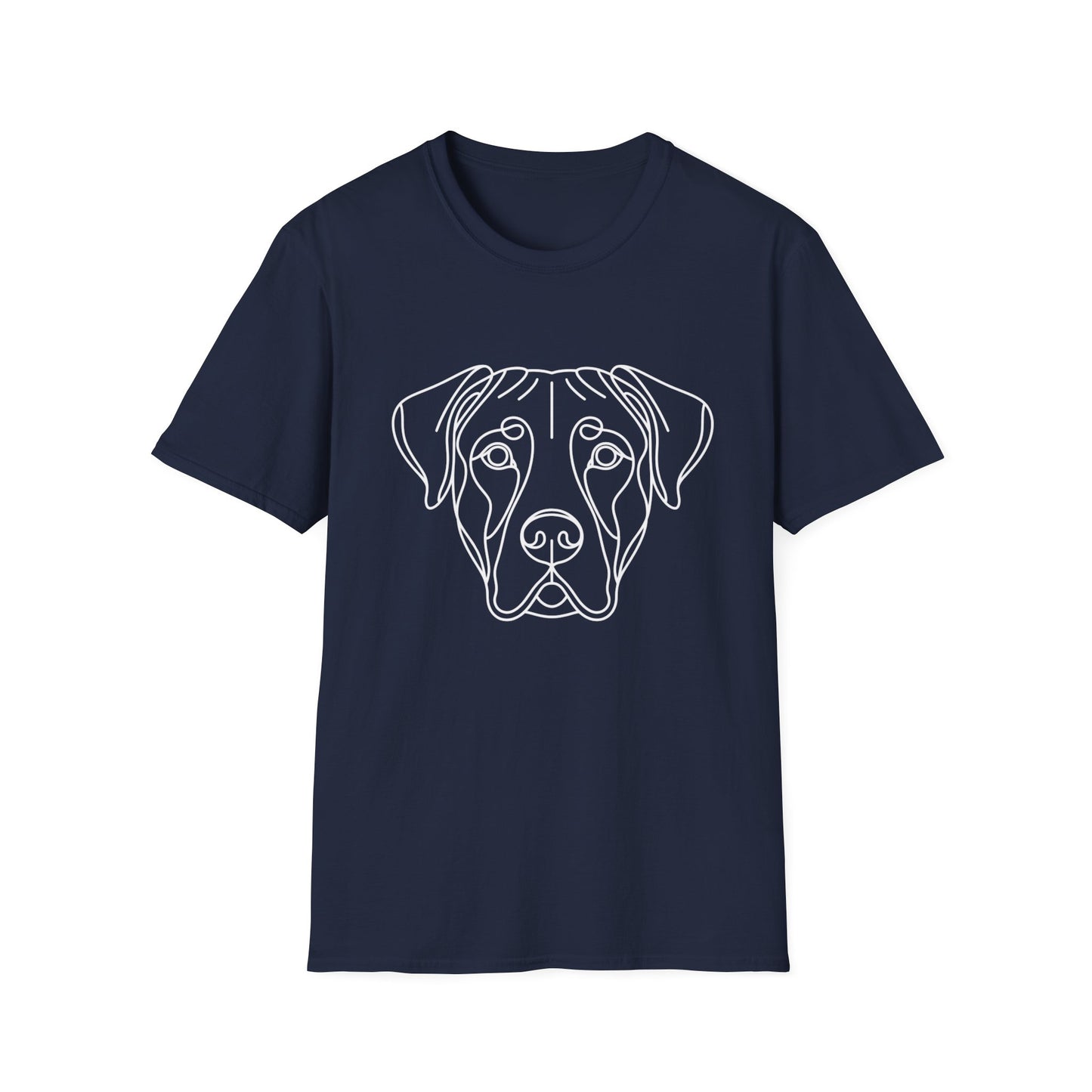Dog Portrait Line Art