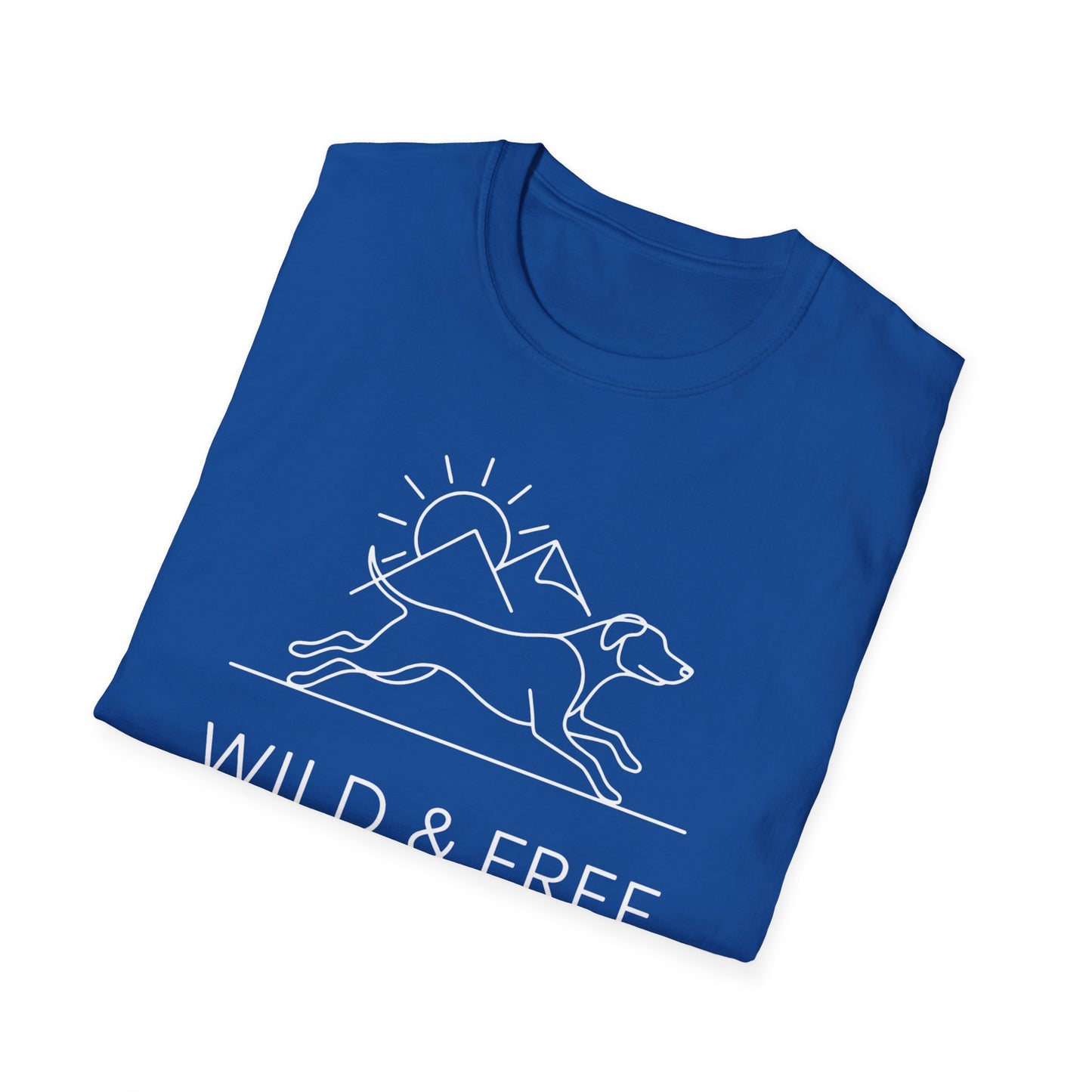 Wild & Free line art