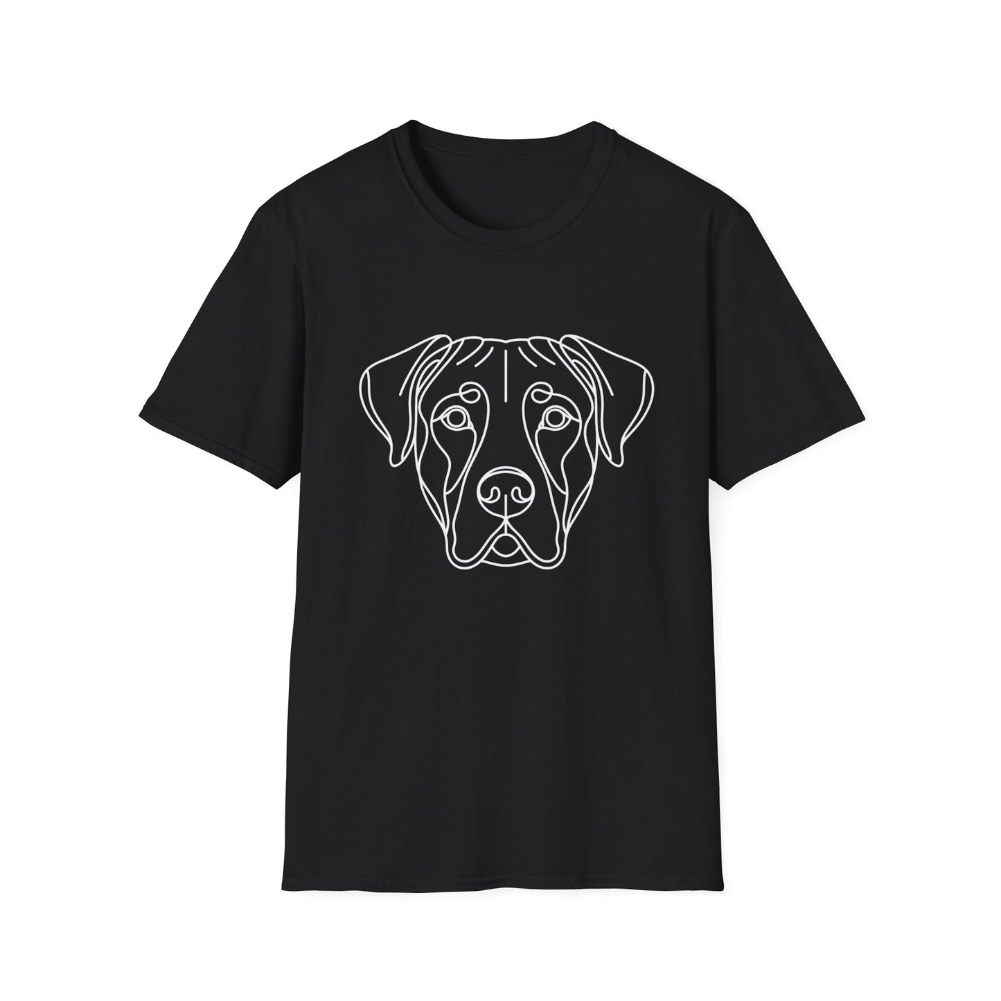 Dog Portrait Line Art