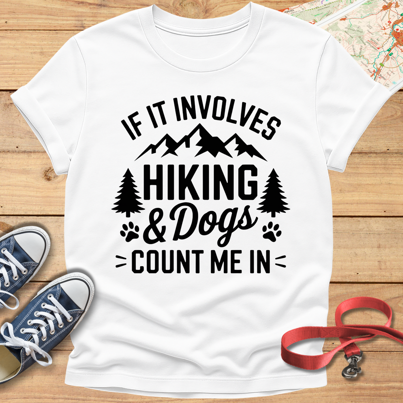 Involves Dog and Hiking... T-shirt