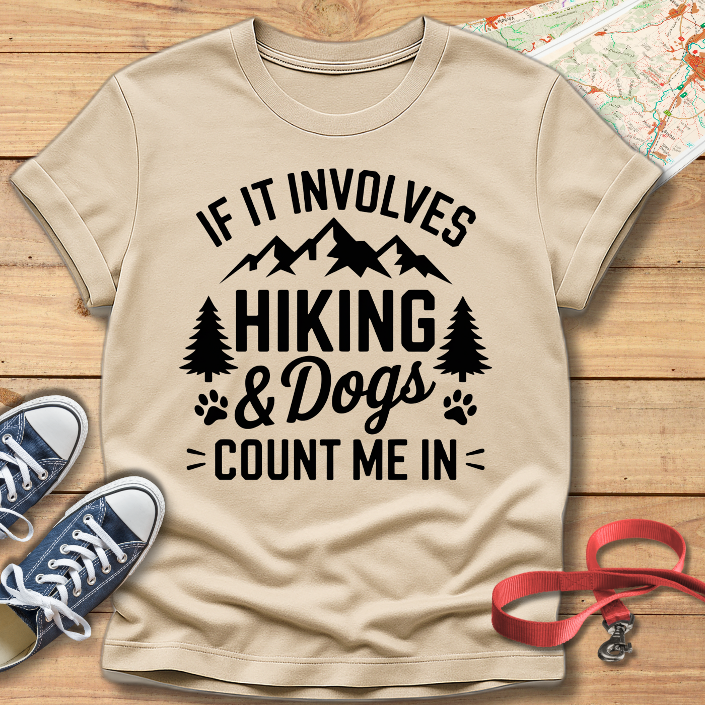 Involves Dog and Hiking... T-shirt