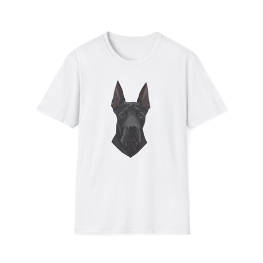 Geometric Great Dane Head
