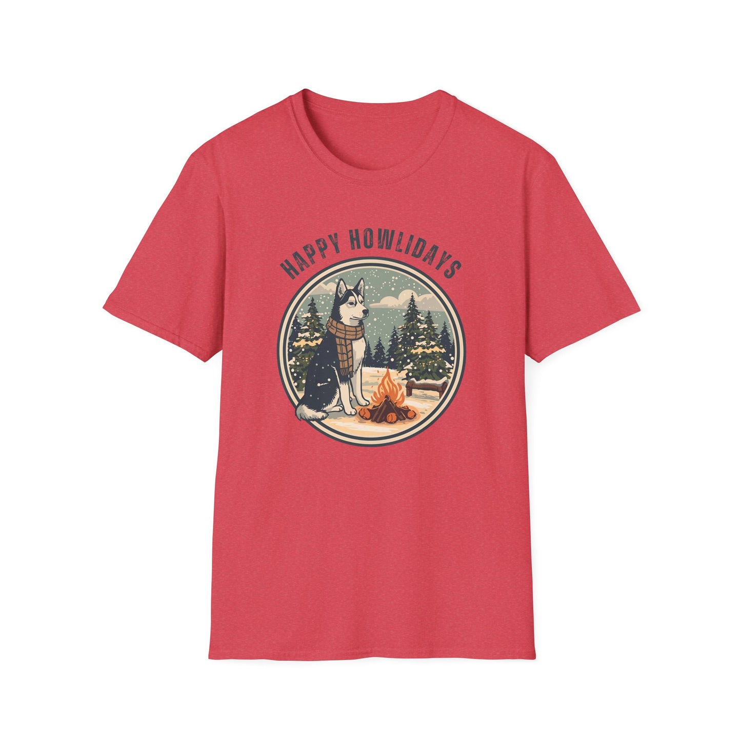 Husky – Campfire Christmas II T-shirt