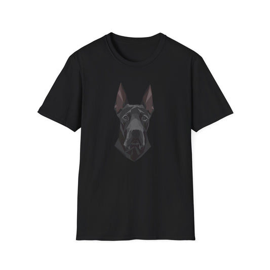 Geometric Great Dane Head