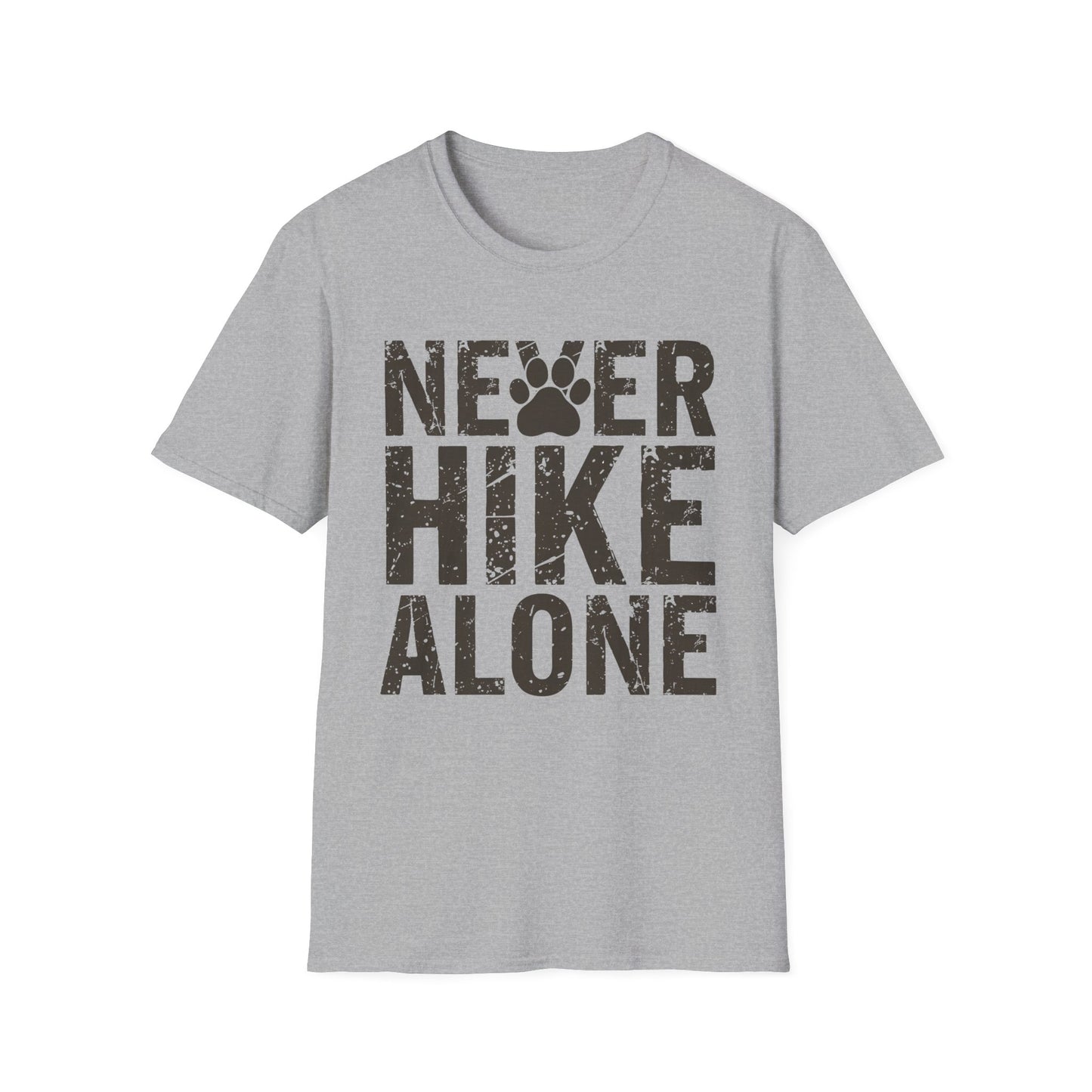 Never Hike Alone text