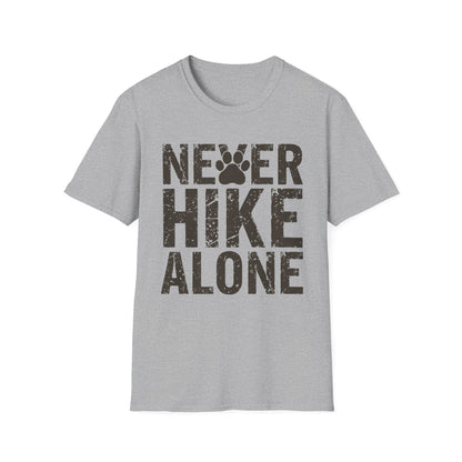 Never Hike Alone text