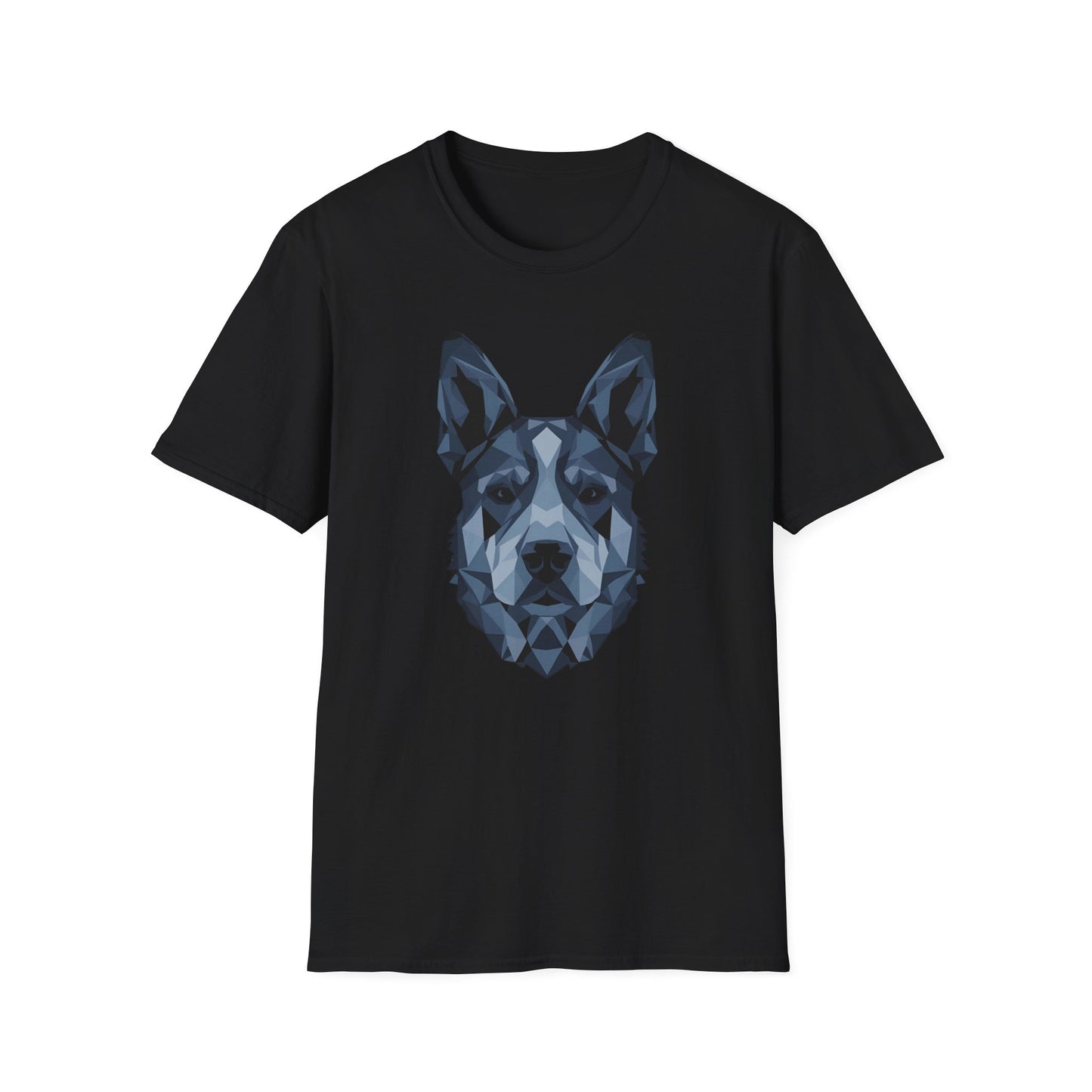 Low-Poly Dog Head