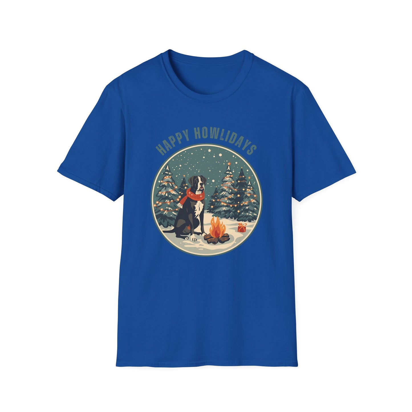 Great Dane – Campfire Christmas II T-shirt