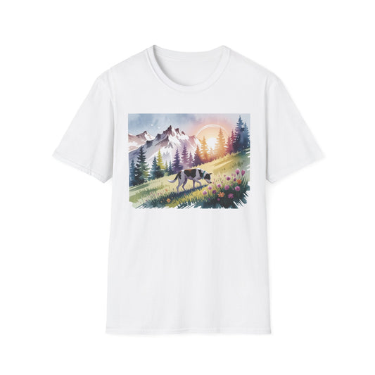 Dog View Watercolor T-Shirt
