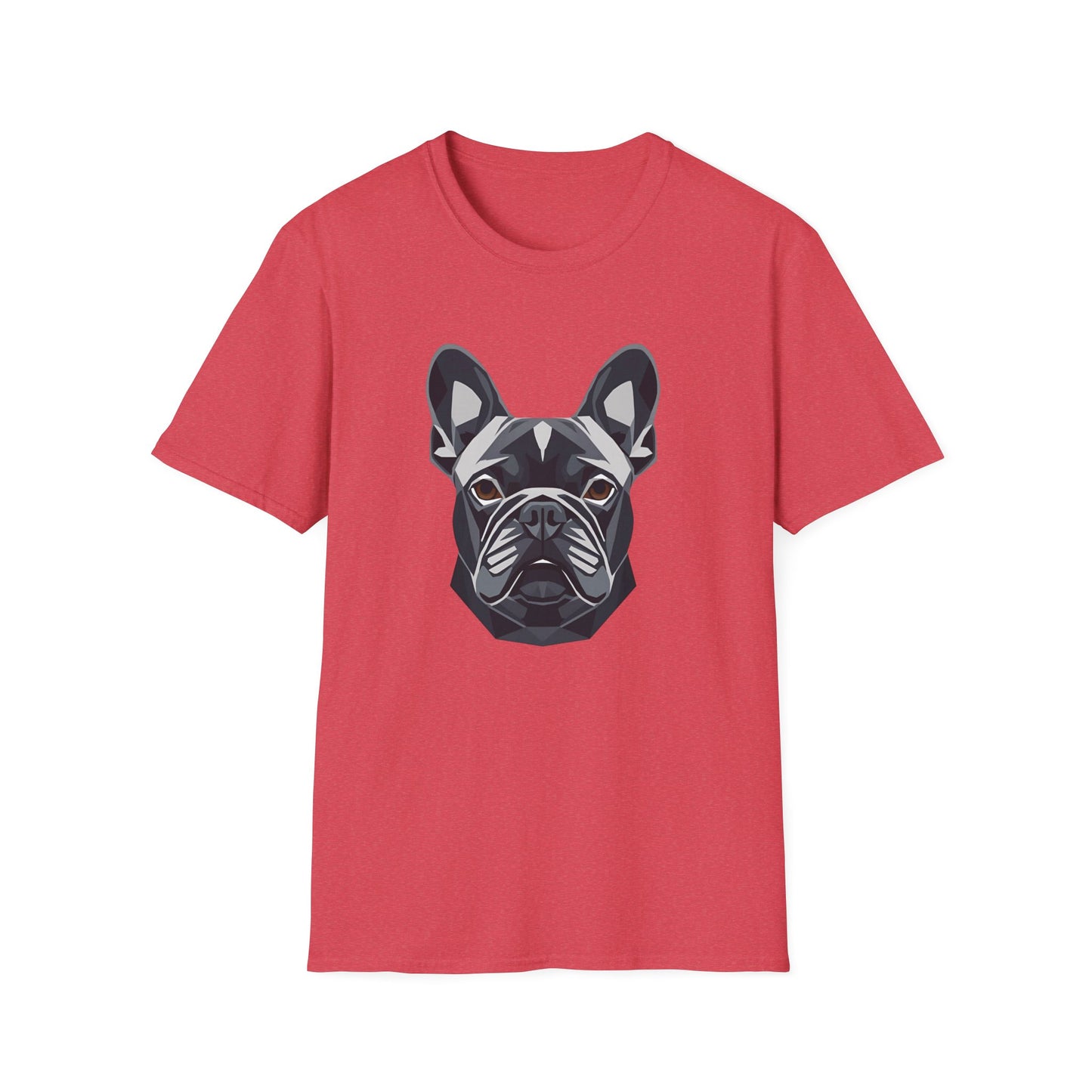 Geometric Frenchie Head