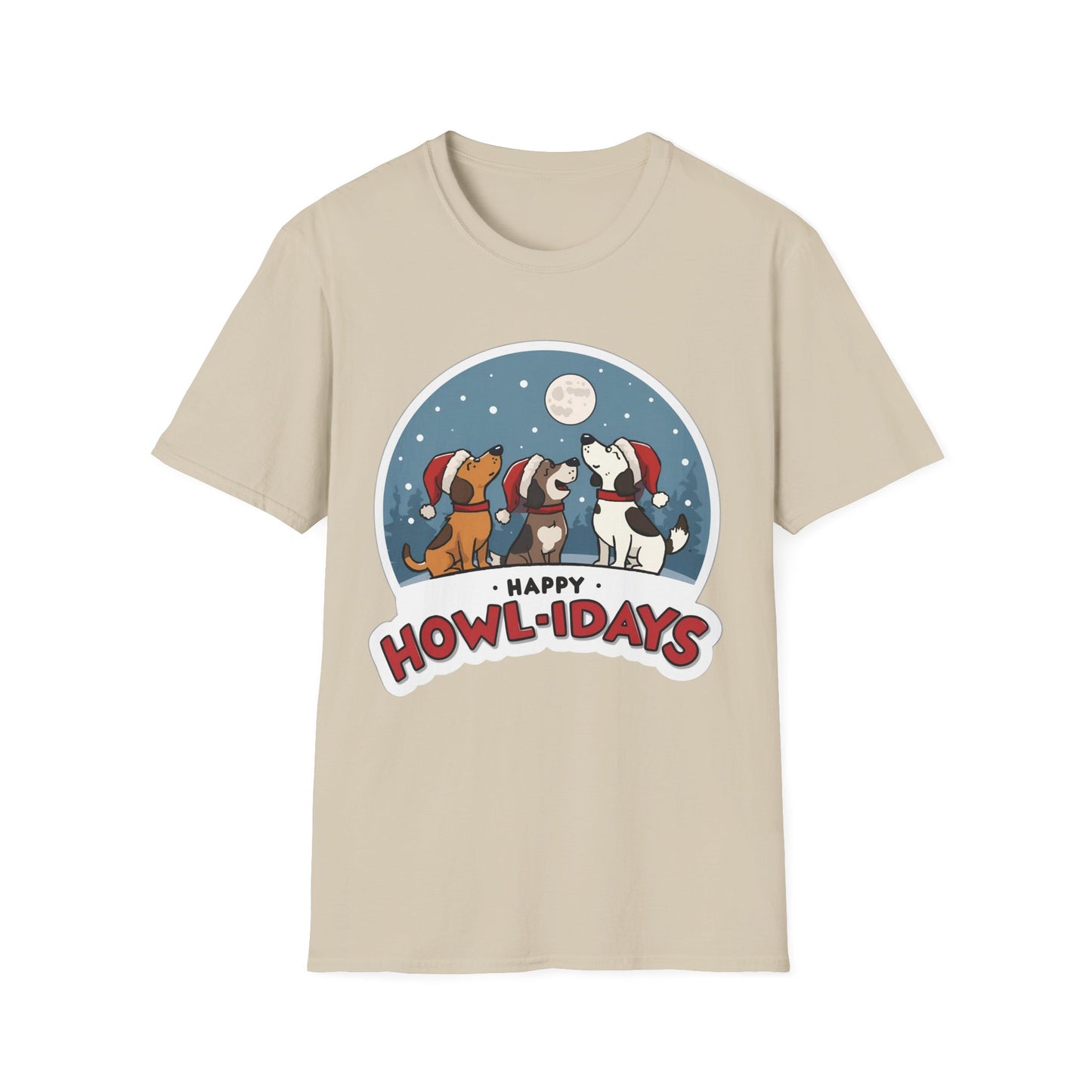 Happy Howl-idays I T-shirt