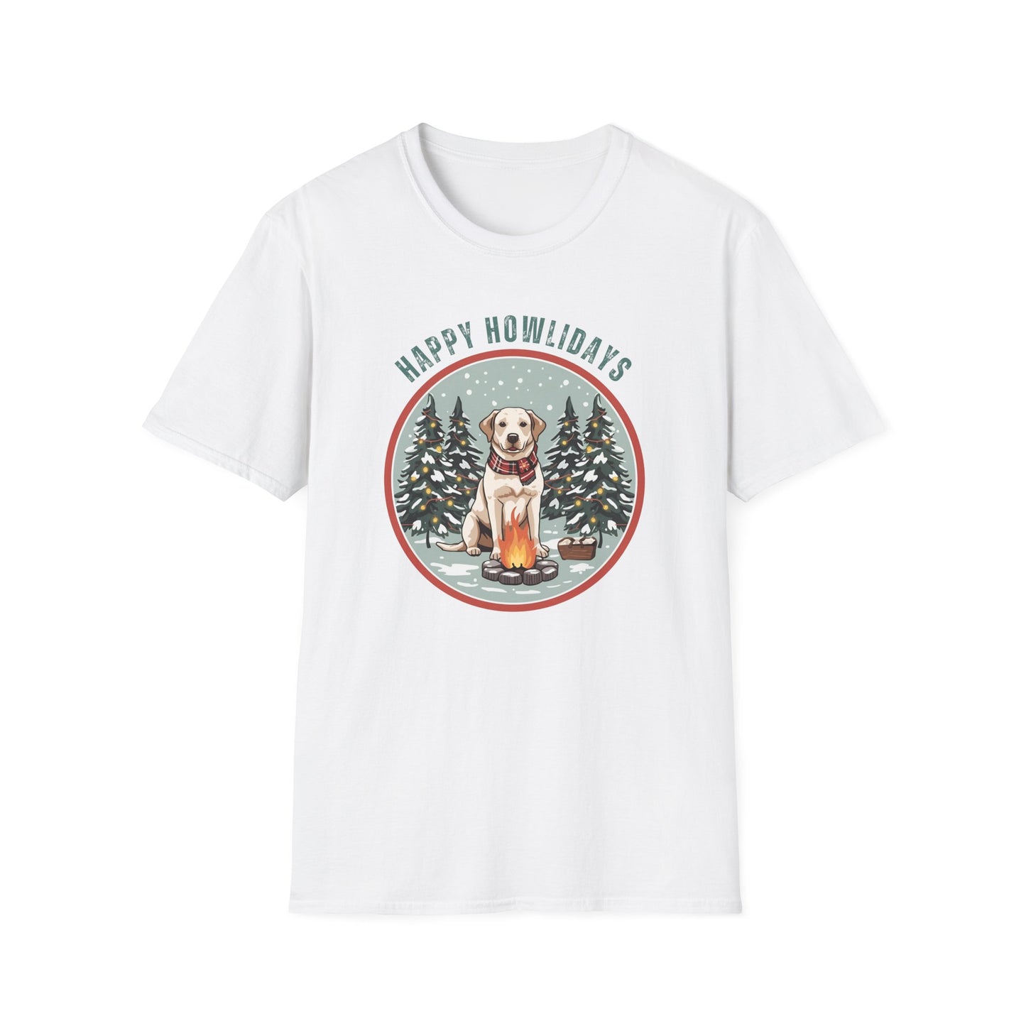 Labrador Retriever – Campfire Christmas II T-shirt